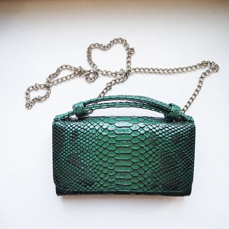 Green Mini Fashion Clutch Shoulder