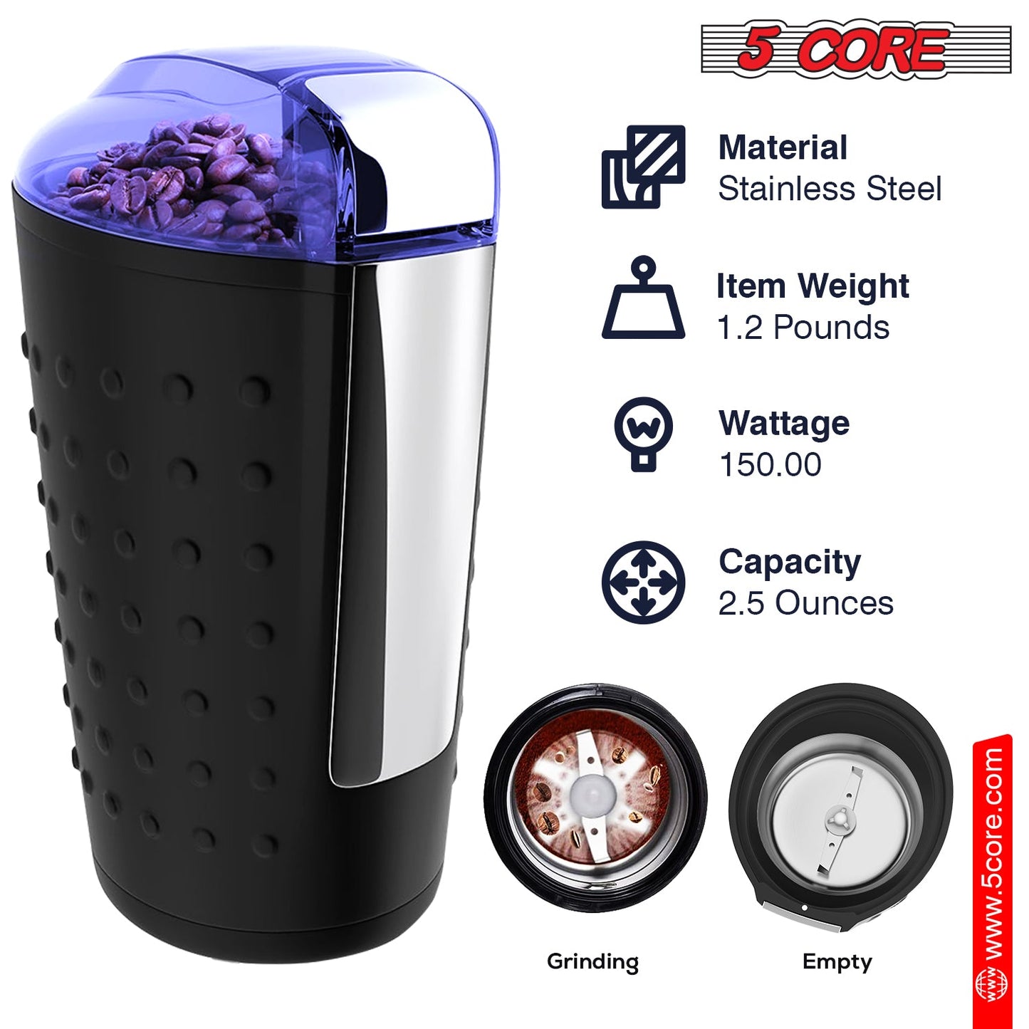 5 Core Coffee Grinder