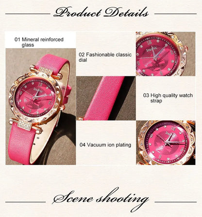 Rosy Elegance Watch