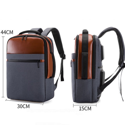 Men's Business Backpack with USB Charging