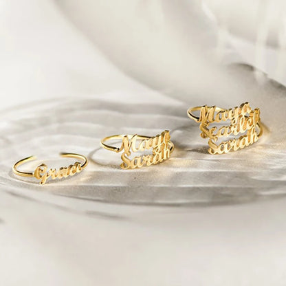 Eternal Love Rings - Personalized Couple Rings