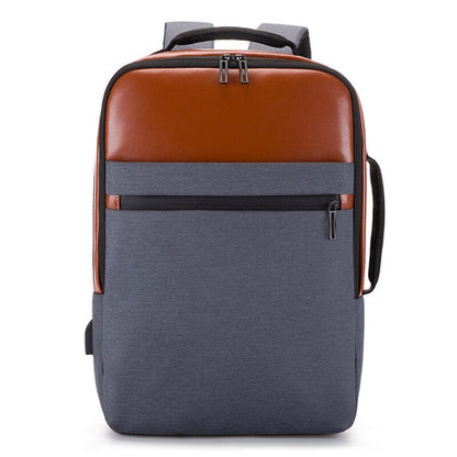 Men's Business Backpack with USB Charging