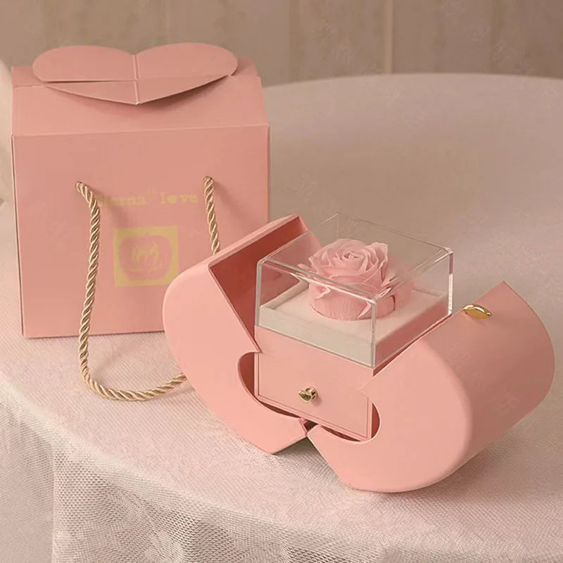 Pink Apple Jewellery Box for her