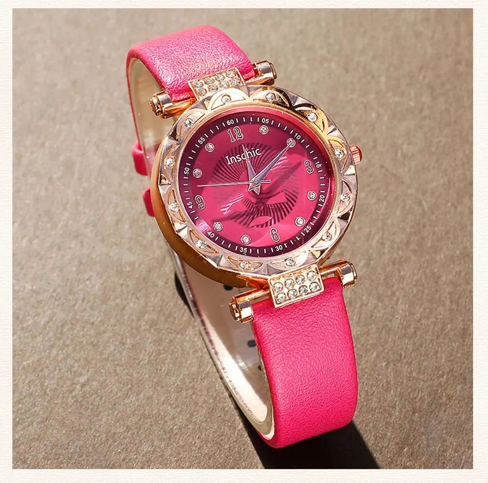 Rosy Elegance Watch