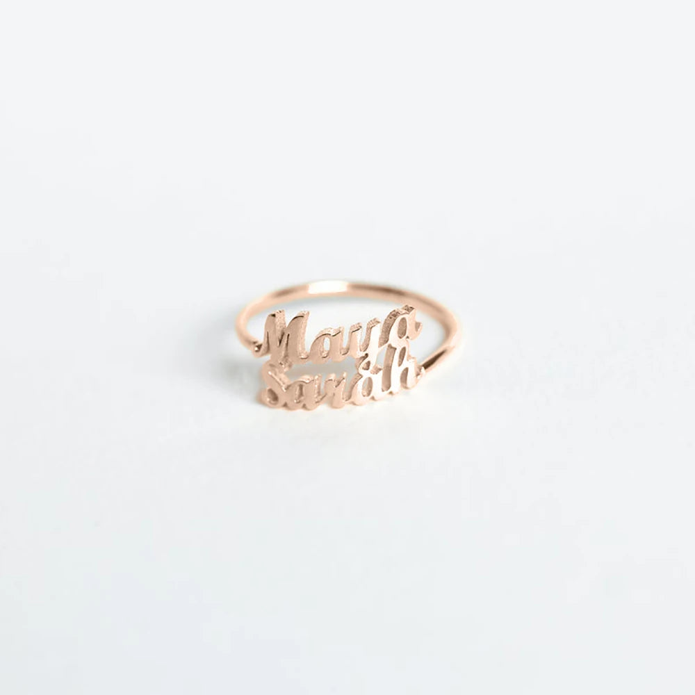 Eternal Love Rings - Personalized Couple Rings