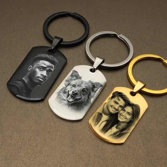 Personalized Photo Keychain