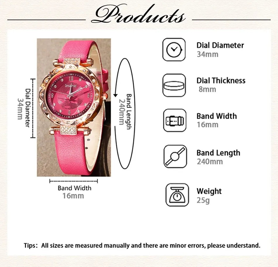 Rosy Elegance Watch