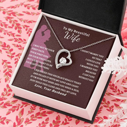 Heart Pendant Necklace: Love Gift for Wife