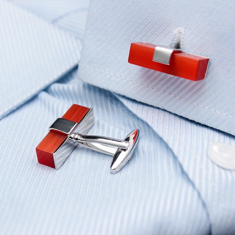 Ruby Cufflinks